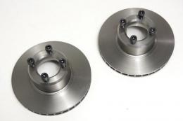 英国KAD製　Mini Brake Discs - 4 Pot - Vented - Plain …