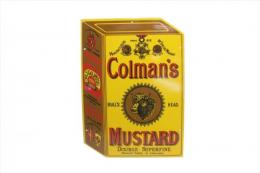 Colman's MUSTARD ENAMEL SIGN