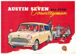 AUSTIN SEVEN Countryman (BMC SHOW ROOM POSTER)