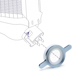 強化　ファンサーモ　スイッチ　クリップ　(厚手タイプ)　A=13mm~