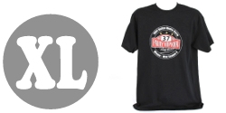 パディ・ホプカーク Tシャツ (丸ロゴ)　XL サイズ
