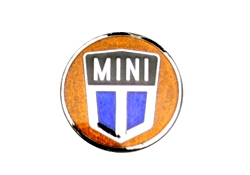 バッヂ　(メタル)　MINI　MK3　オレンジ