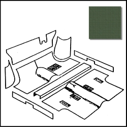 デラックス　カーペット　セット　(グリーン)　サルーン/リモートチェンジ用