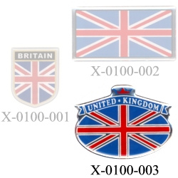 3D　ステッカー　UNITED　KINGDOM