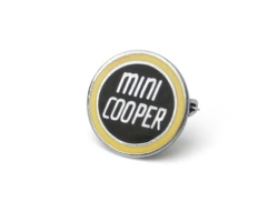 ピンバッジ　MINI COOPER (MID 19mm)
