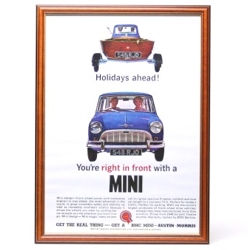 VINTAGE AD GALLERY製 A3サイズ　ポスター印刷 "Mini ERA Turbo"