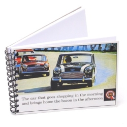 Vintage Ad Gallery Notebook　Mini-Cooper Mk1 1964