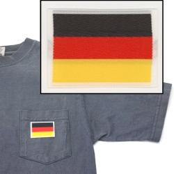 国旗ラベル GERMANY
