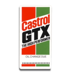 CASTROL GTX DECAL