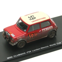 MINI CLUBMAN No.59 London-Mexico World Cup Rally …