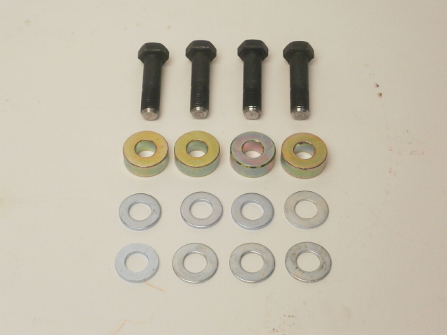 KAD BOLT&SPACER SET FOR 4 POT CALIPER (SOLID)