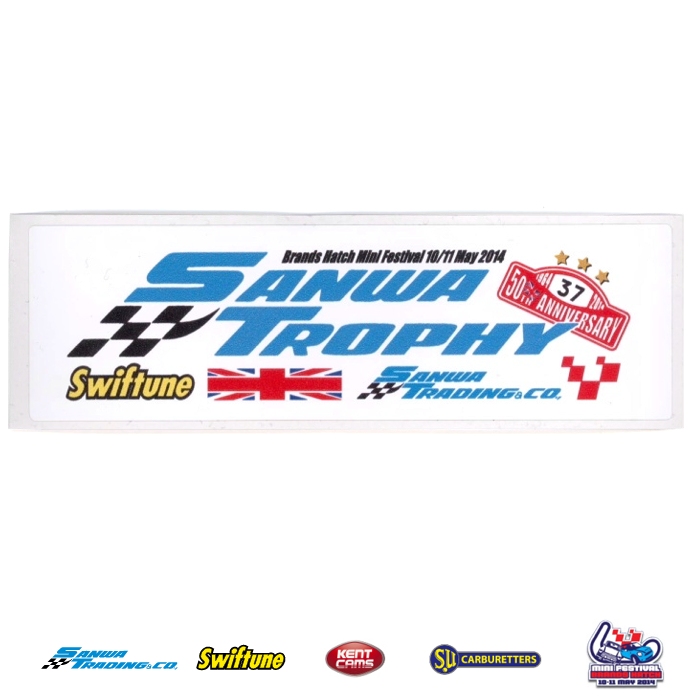 2014 SANWA TROPHY STICKER