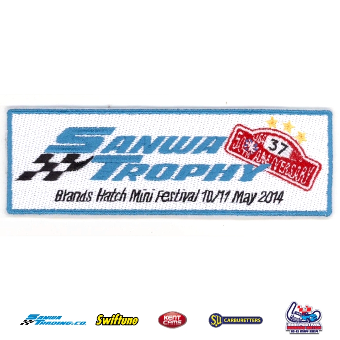 2014 SANWA TROPHY CLOTH BADGE