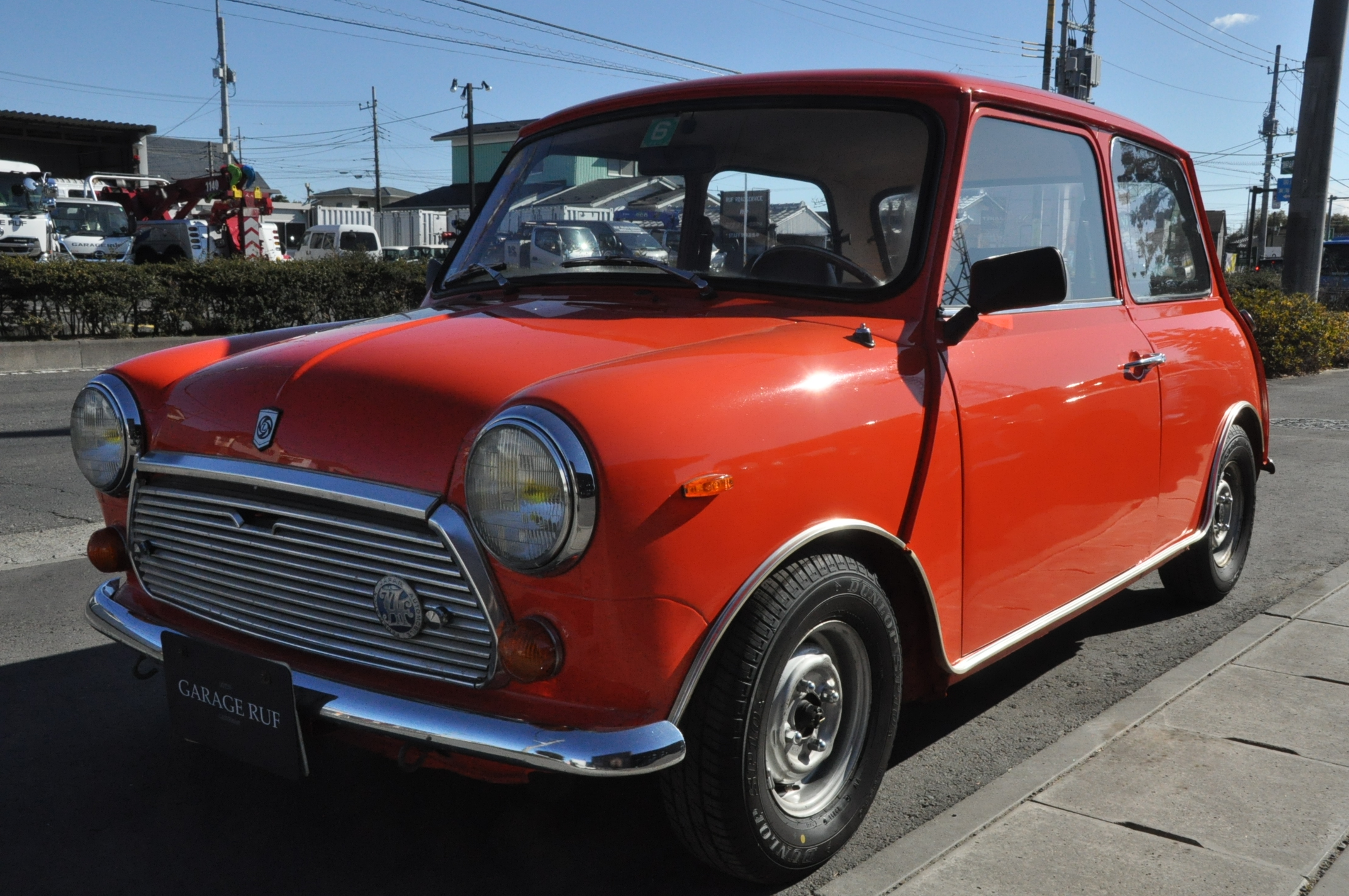 茨城県ひたちなか市 ガレージルーフ Mini ミニクーパー専門店 パーツ販売 中古車 修理