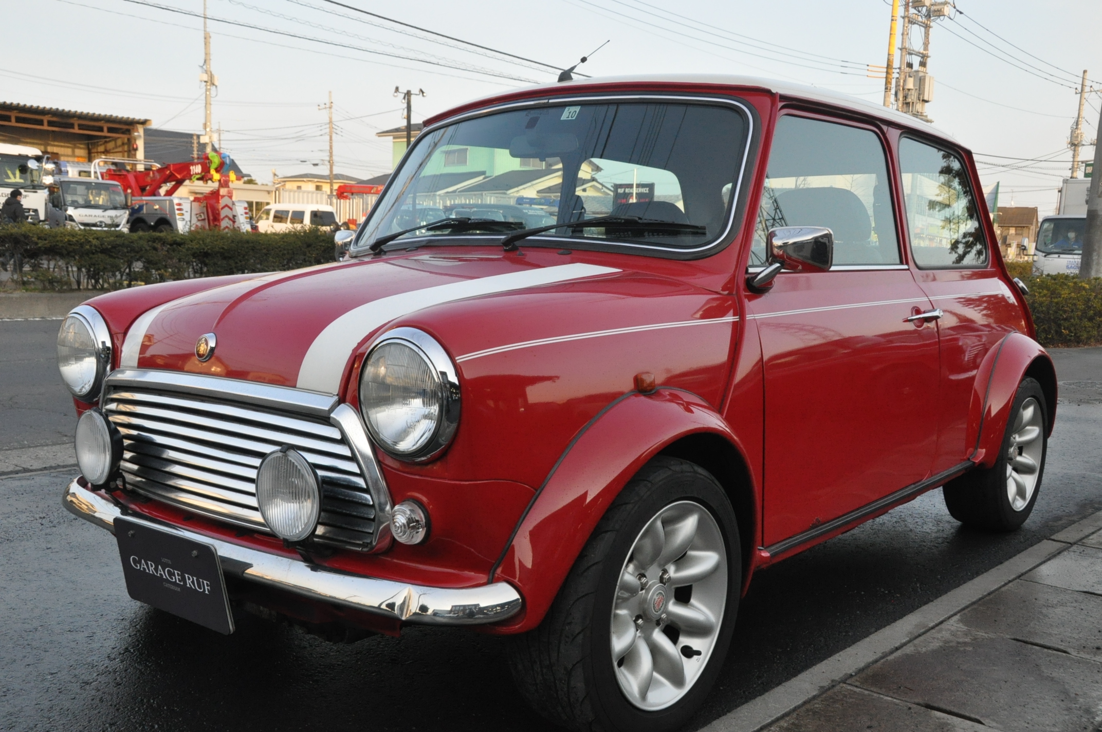 茨城県ひたちなか市 ガレージルーフ Mini ミニクーパー専門店 パーツ販売 中古車 修理