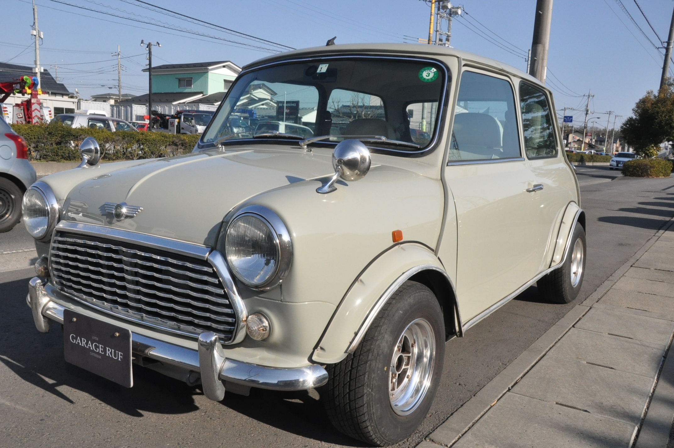 茨城県ひたちなか市 ガレージルーフ Mini ミニクーパー専門店 パーツ販売 中古車 修理